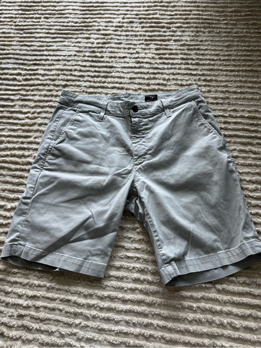 Ag Adriano Goldschmied Light Gray Men's Shorts